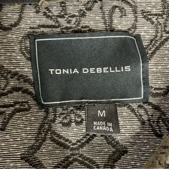 Tonia Debellis green 3d longline jacket - Picture 4 of 10